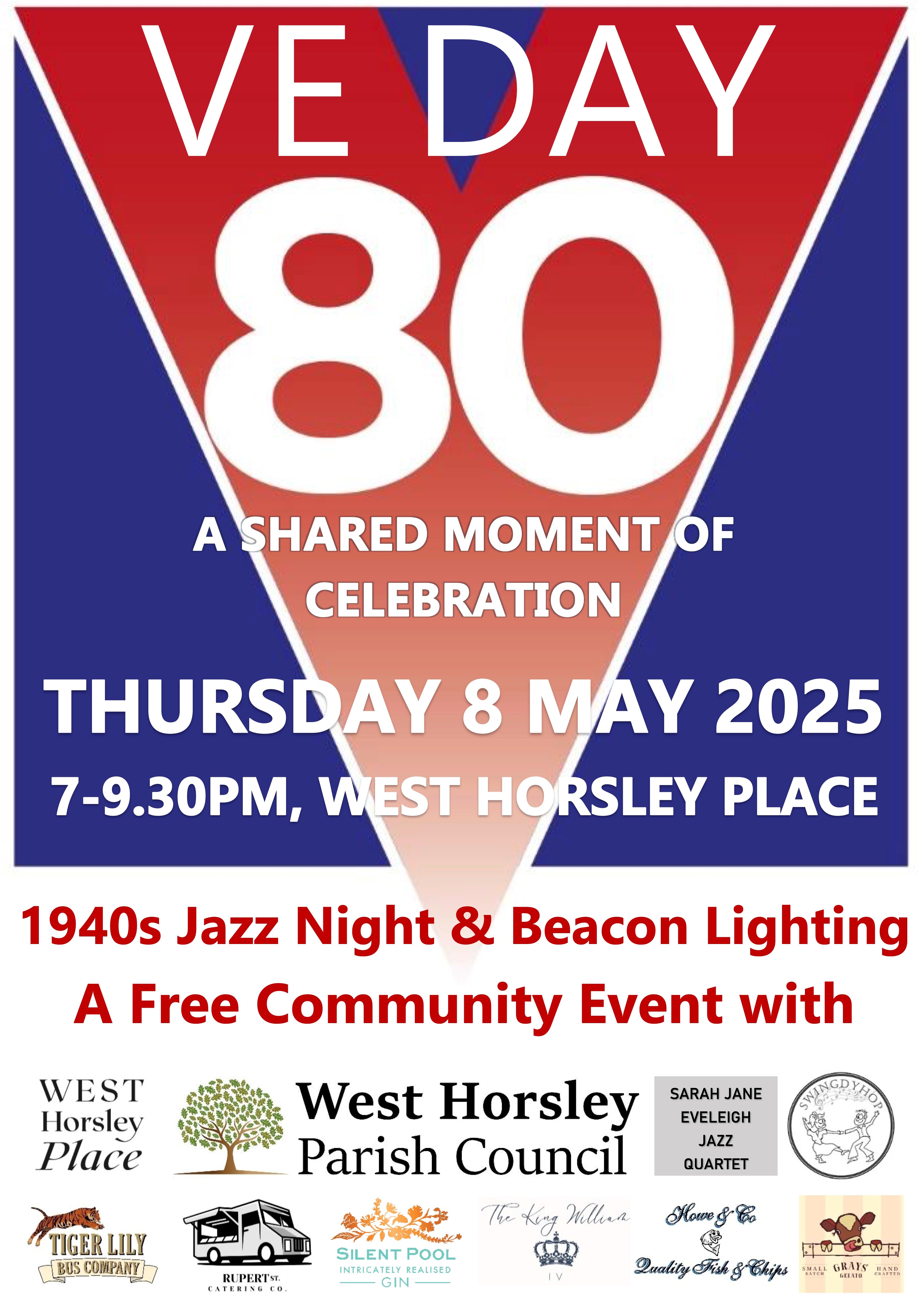 VE Day 80 Jazz Night & Beacon Lighting