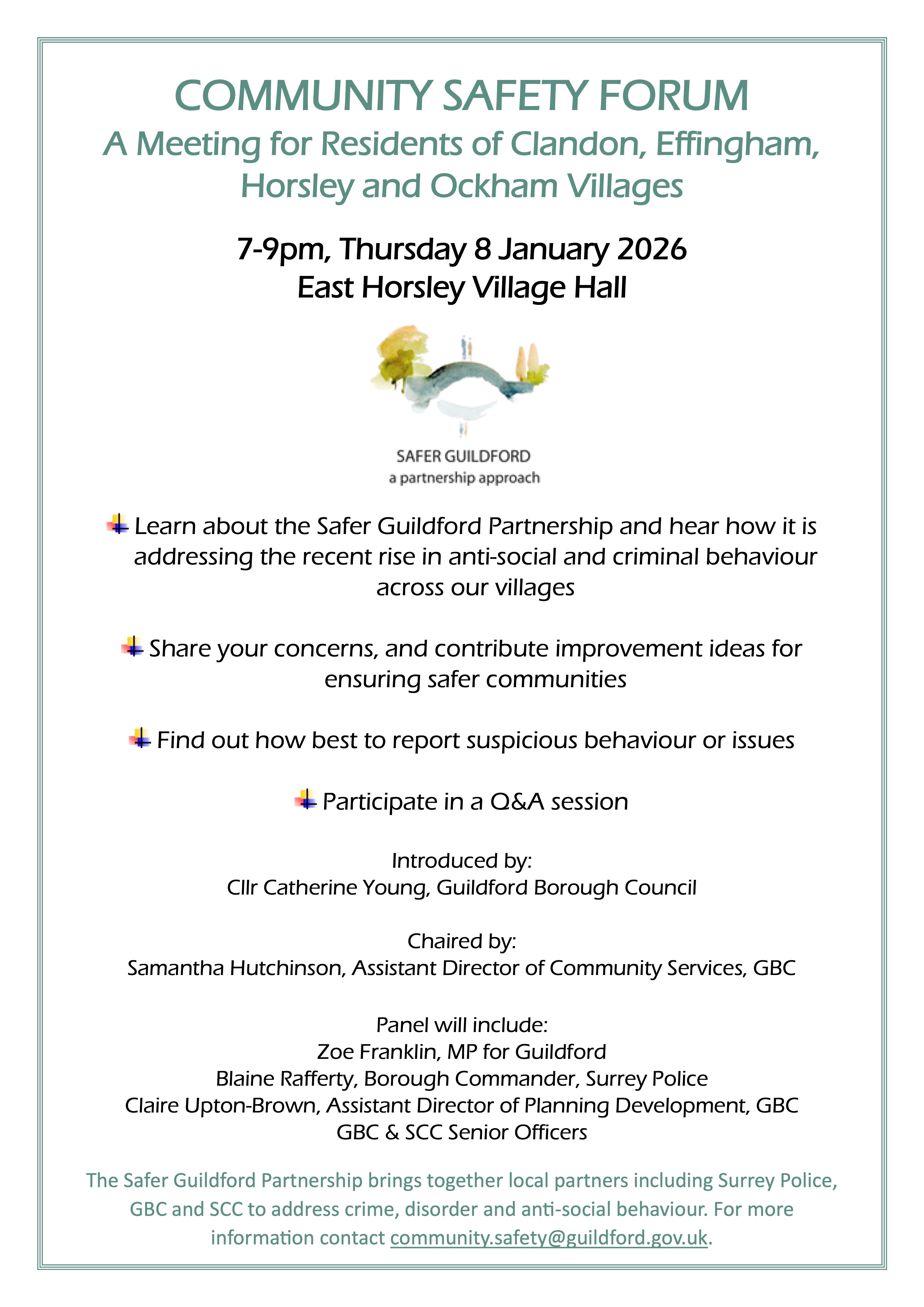 Community Safety Forum